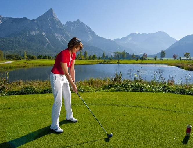 Golfurlaub in den Alpen im Hotel Der Grüne Baum in Ehrwald